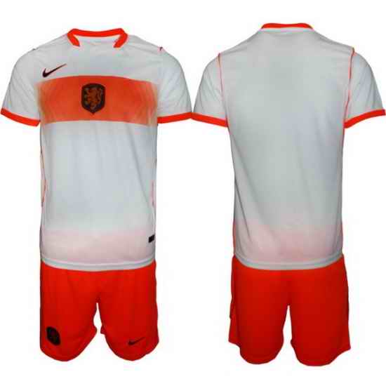 Men Netherlands 2026 Soccer Jerseys White BLANK